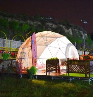海南河南球形帐篷-室外浪漫乐园